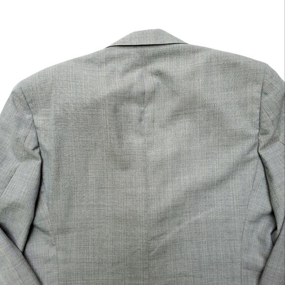 Vintage Adams Row Blazer Jacket Sport Coat Tan Career Office 46x31 - Picture 12 of 13